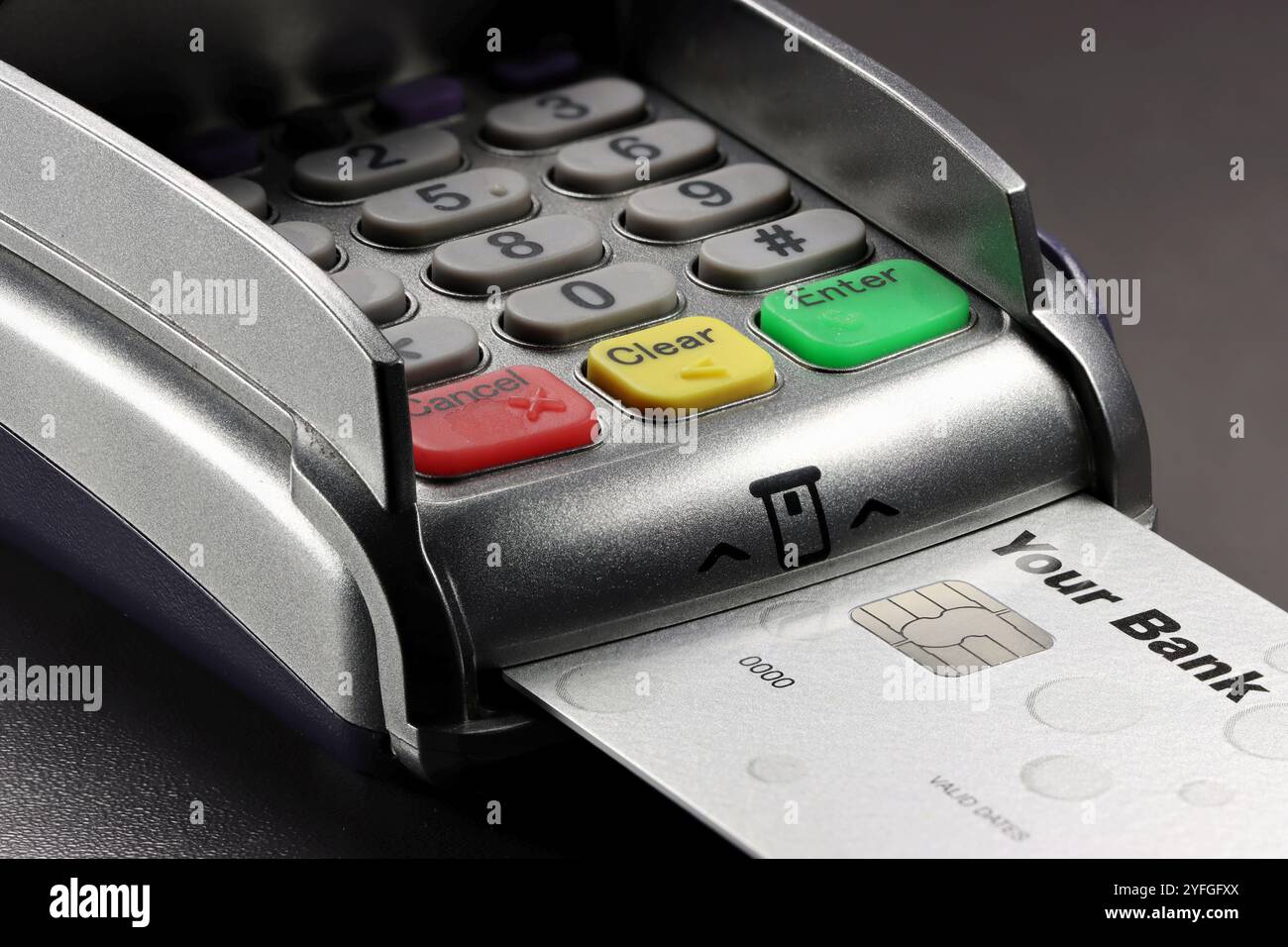 Bank card terminal hi-res stock photography and images - Alamy