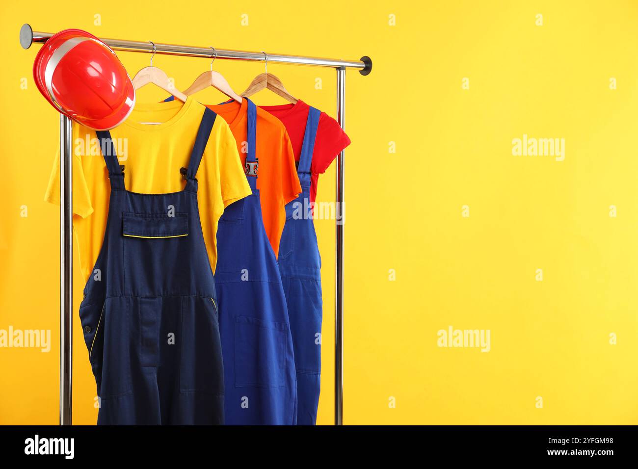 Workers uniforms on clothing hi-res stock photography and images - Alamy