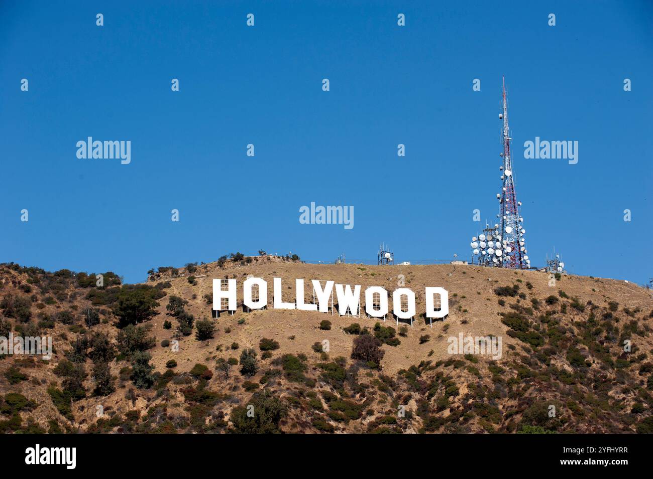 Hollywood Sign, sign, lettering Hollywood, hills, iconic, landmark ...
