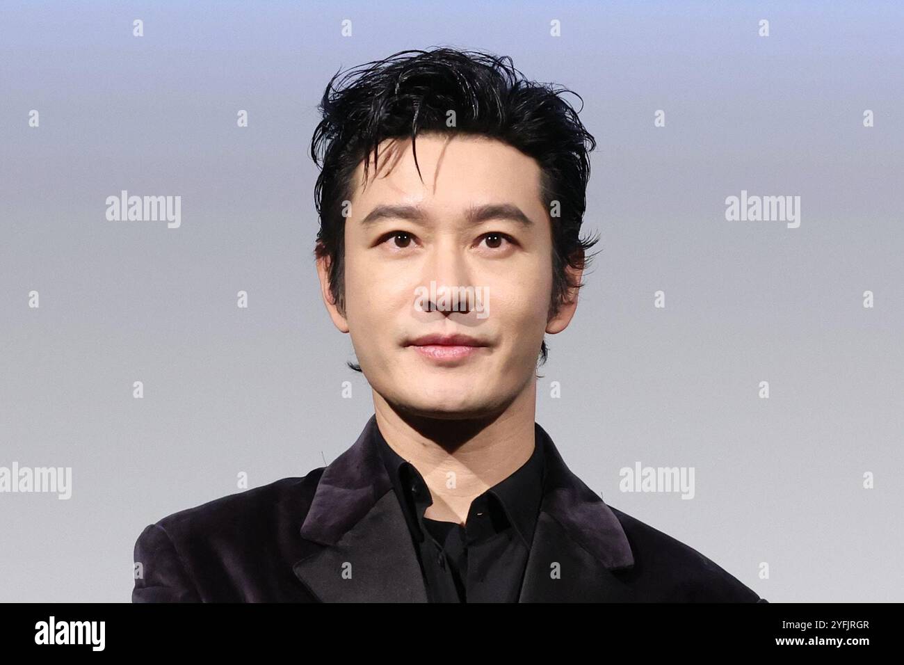 October 29, 2024. 29th Oct, 2024. Huang Xiaoming, October 29, 2024 - The 37th Tokyo International Film Festival. Press conference for the movie 'Mostly Sunny' in Tokyo, Japan on October 29, 2024. Credit: 2024 TIFF/AFLO/Alamy Live News Stock Photo