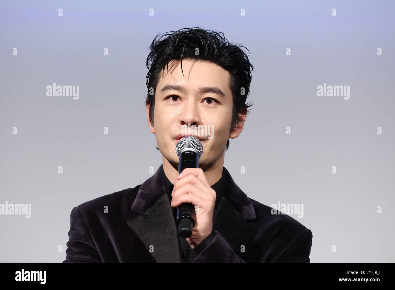 October 29, 2024. 29th Oct, 2024. Huang Xiaoming, October 29, 2024 - The 37th Tokyo International Film Festival. Press conference for the movie 'Mostly Sunny' in Tokyo, Japan on October 29, 2024. Credit: 2024 TIFF/AFLO/Alamy Live News Stock Photo