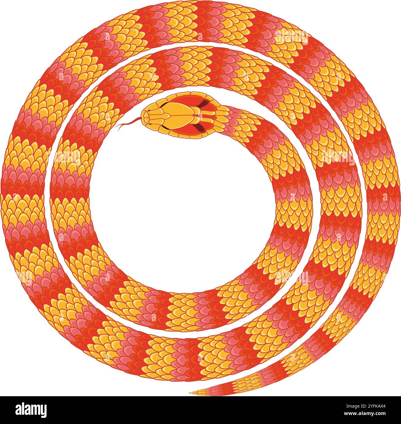 2025 snake outline hi-res stock photography and images - Alamy