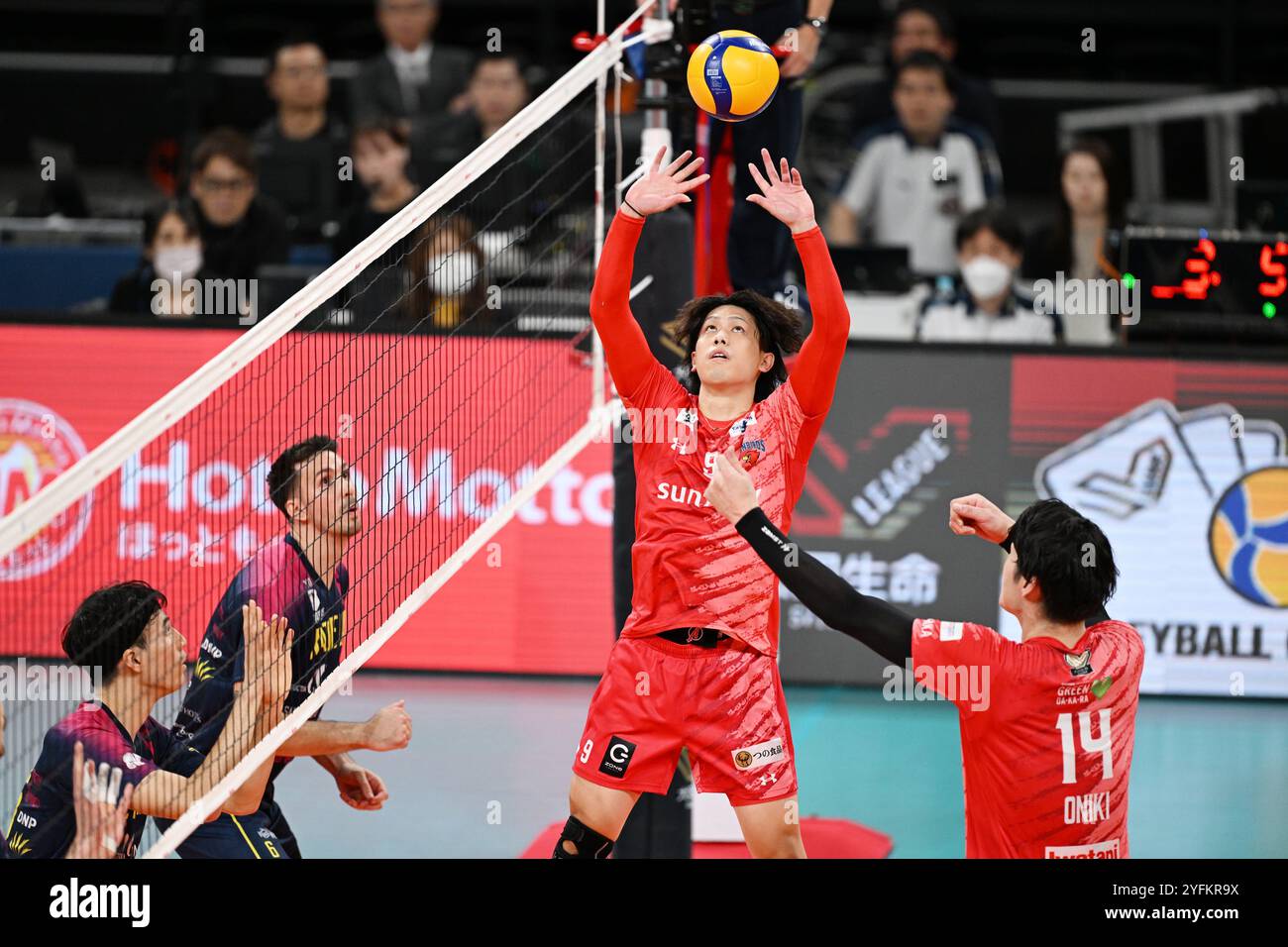 Ariake Arena, Tokyo, Japan. 4th Nov, 2024. Rui Takahashi
