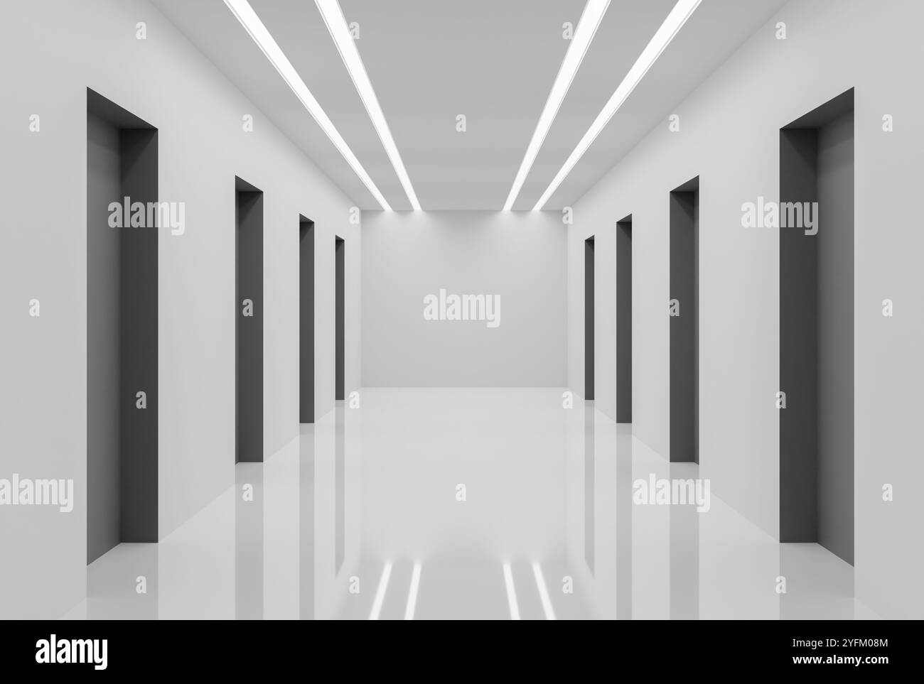 Hospital hallway, wide hi-res stock photography and images - Alamy
