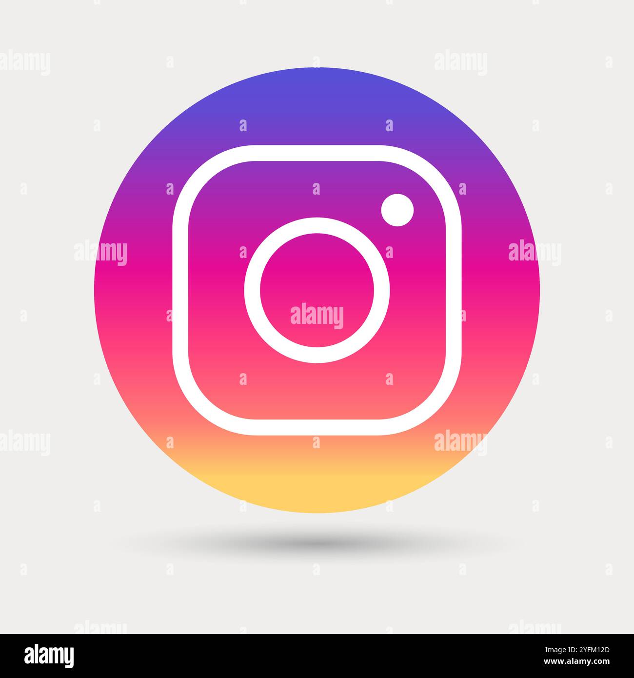 Instagram logo hi-res stock photography and images - Alamy