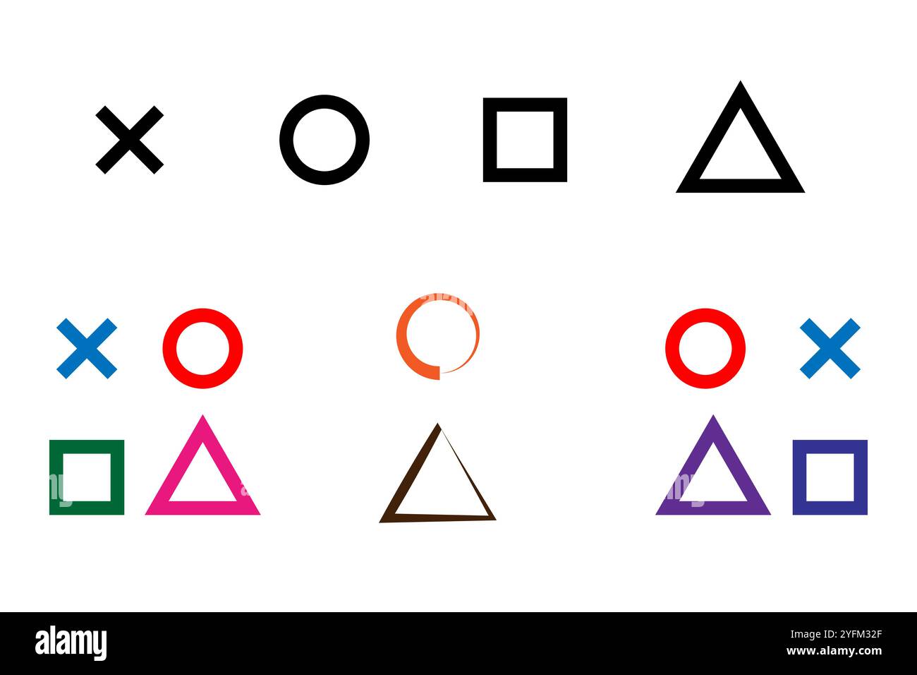 School education modern geometric Stock Vector Images - Alamy