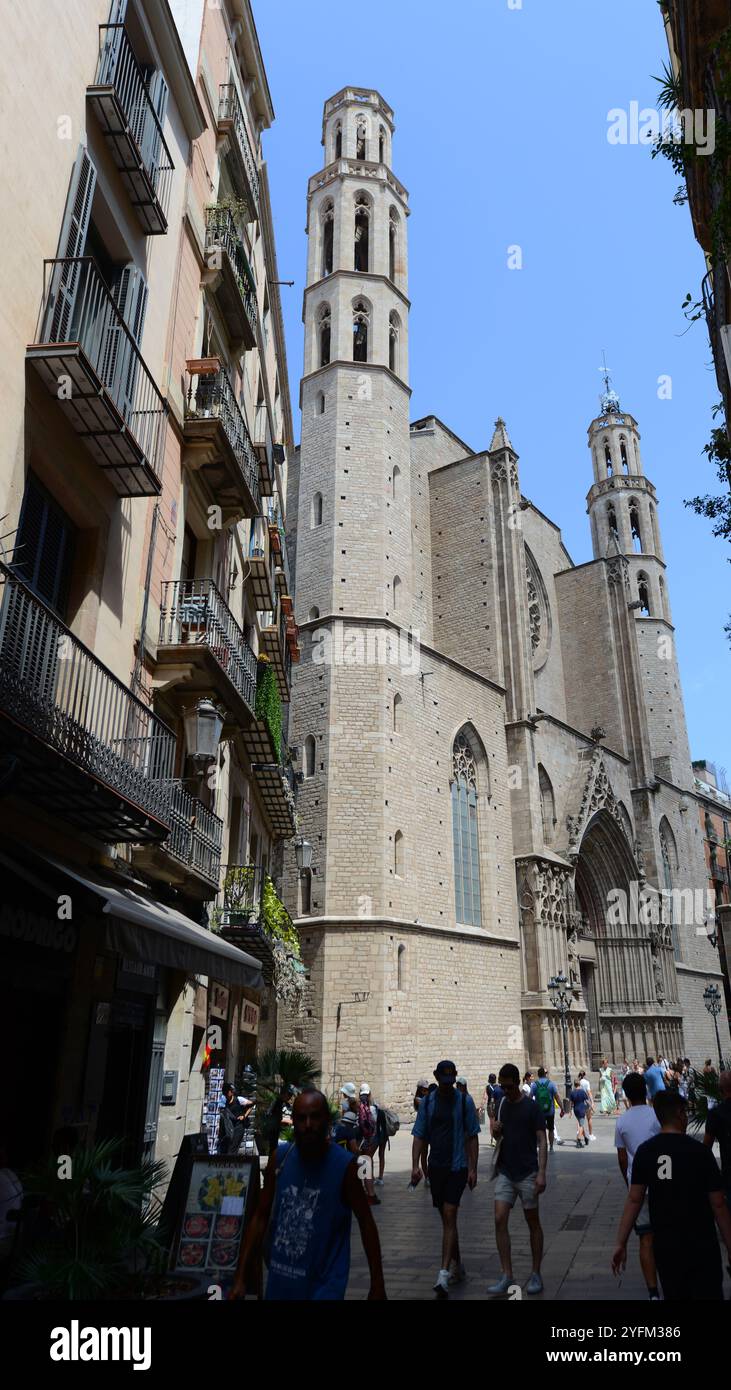Basílica de santa maria del mar hi-res stock photography and images - Alamy