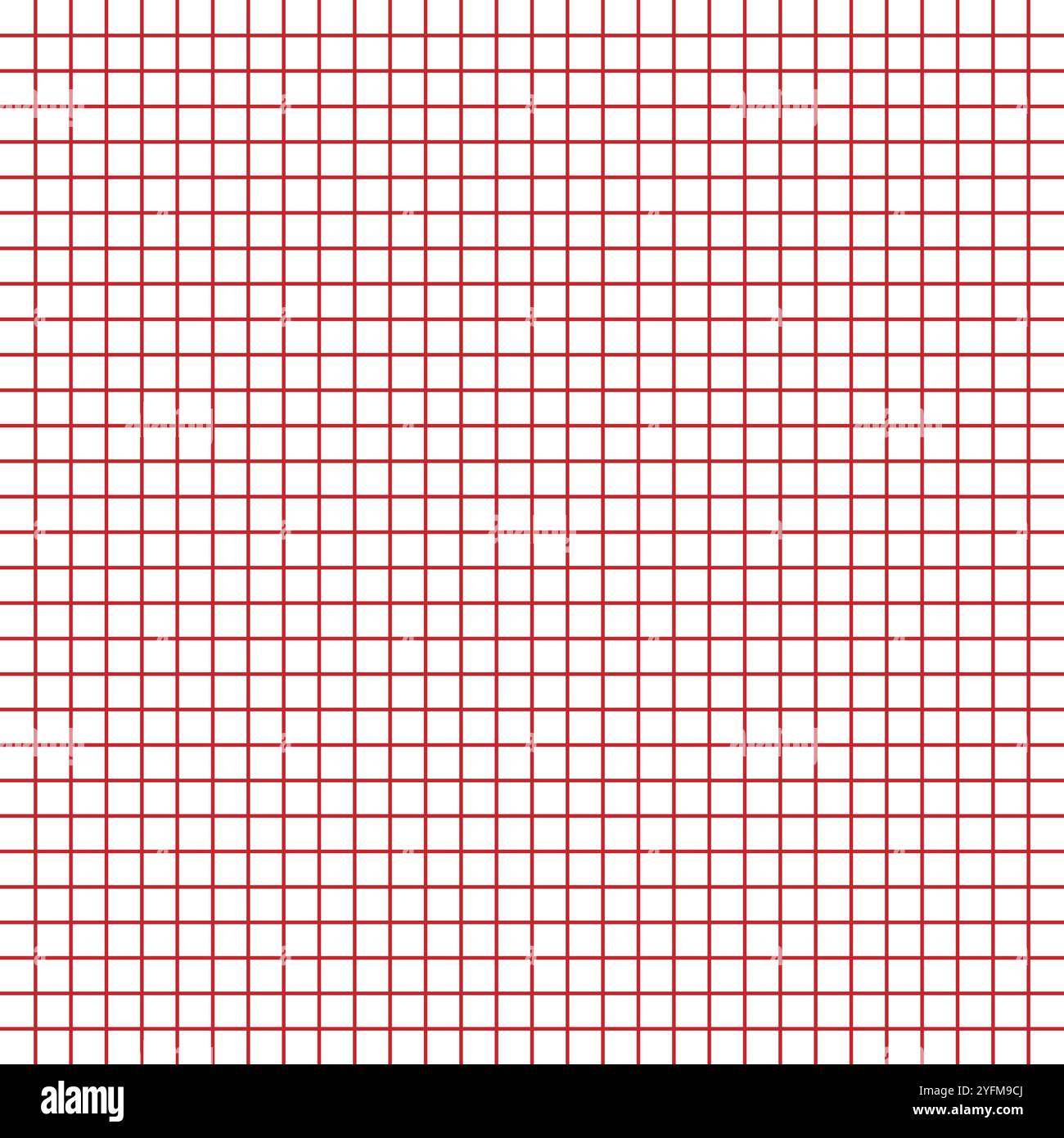 Squared notebook paper seamless pattern for bullet journal black stripes. Stock Vector