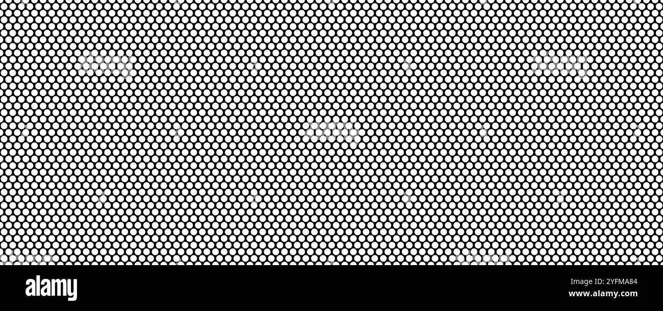 Seamless Pattern of Perforated Metal Sheet Stock Vector Image & Art - Alamy