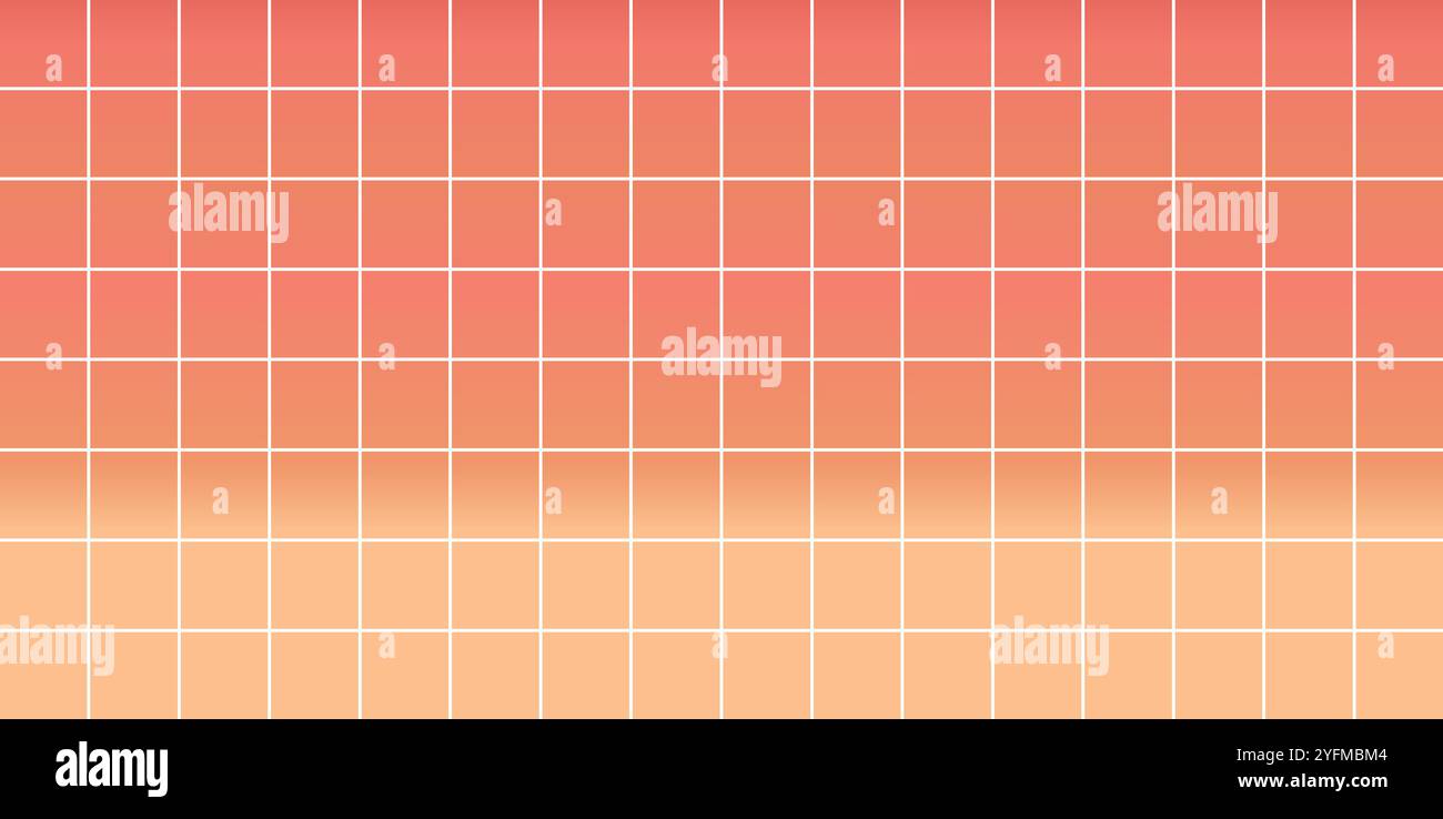Picture of Wal tiles ceramic uses architectural background. Gradient grid pattern ...