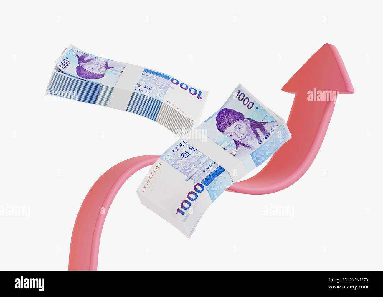 3d curved arrow hi-res stock photography and images - Alamy