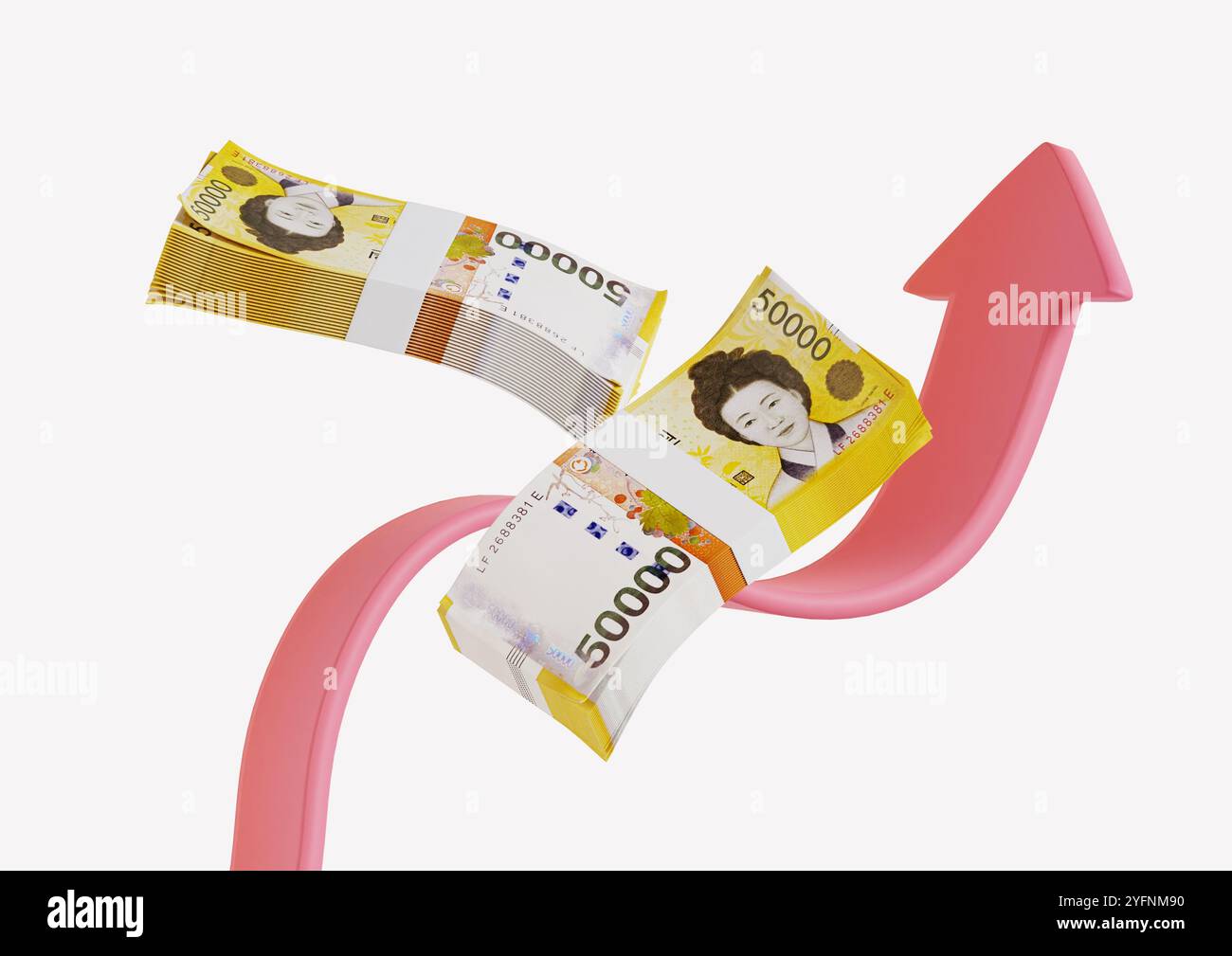 3d curved arrow hi-res stock photography and images - Alamy