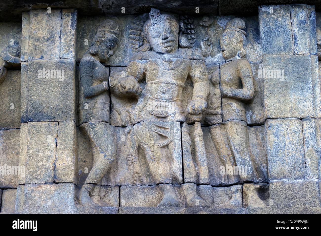 Borobudur, 9th-century Mahayana Buddhist temple. UNESCO World Heritage ...