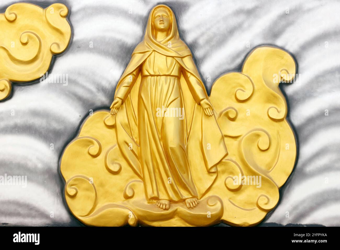 The Assumption of Mary into Heaven Stock Photo - Alamy
