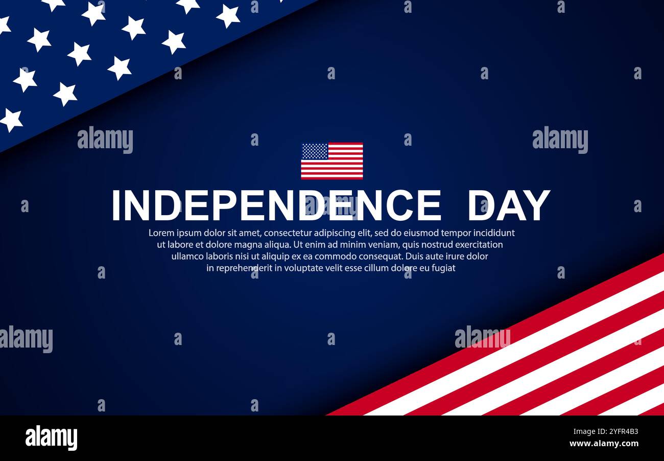 Happy Memorial Day Background or banner design template with US flag ...