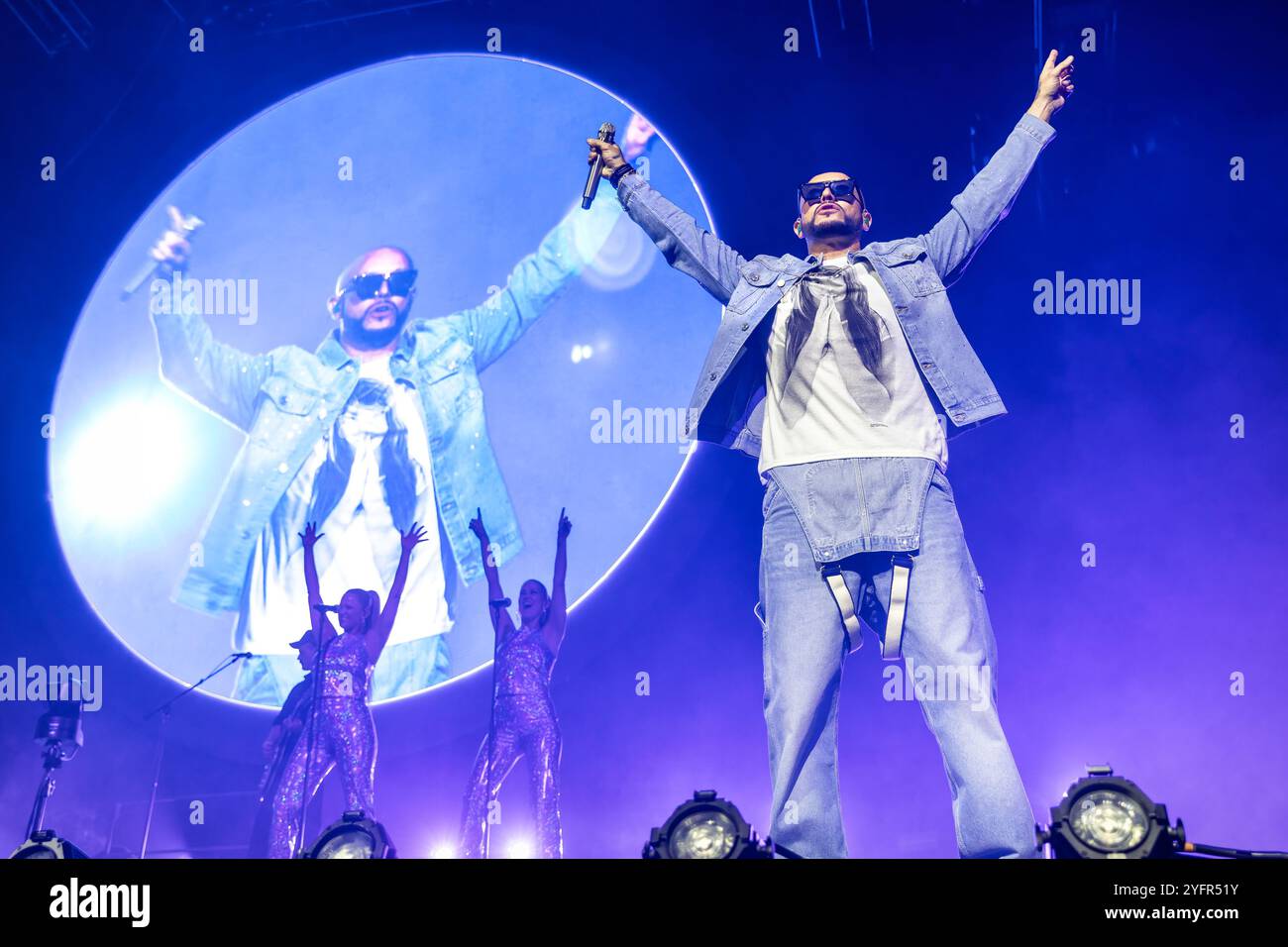 Oslo, Norway. 02nd, November 2024. The Danish-Norwegian Eurodance group ...
