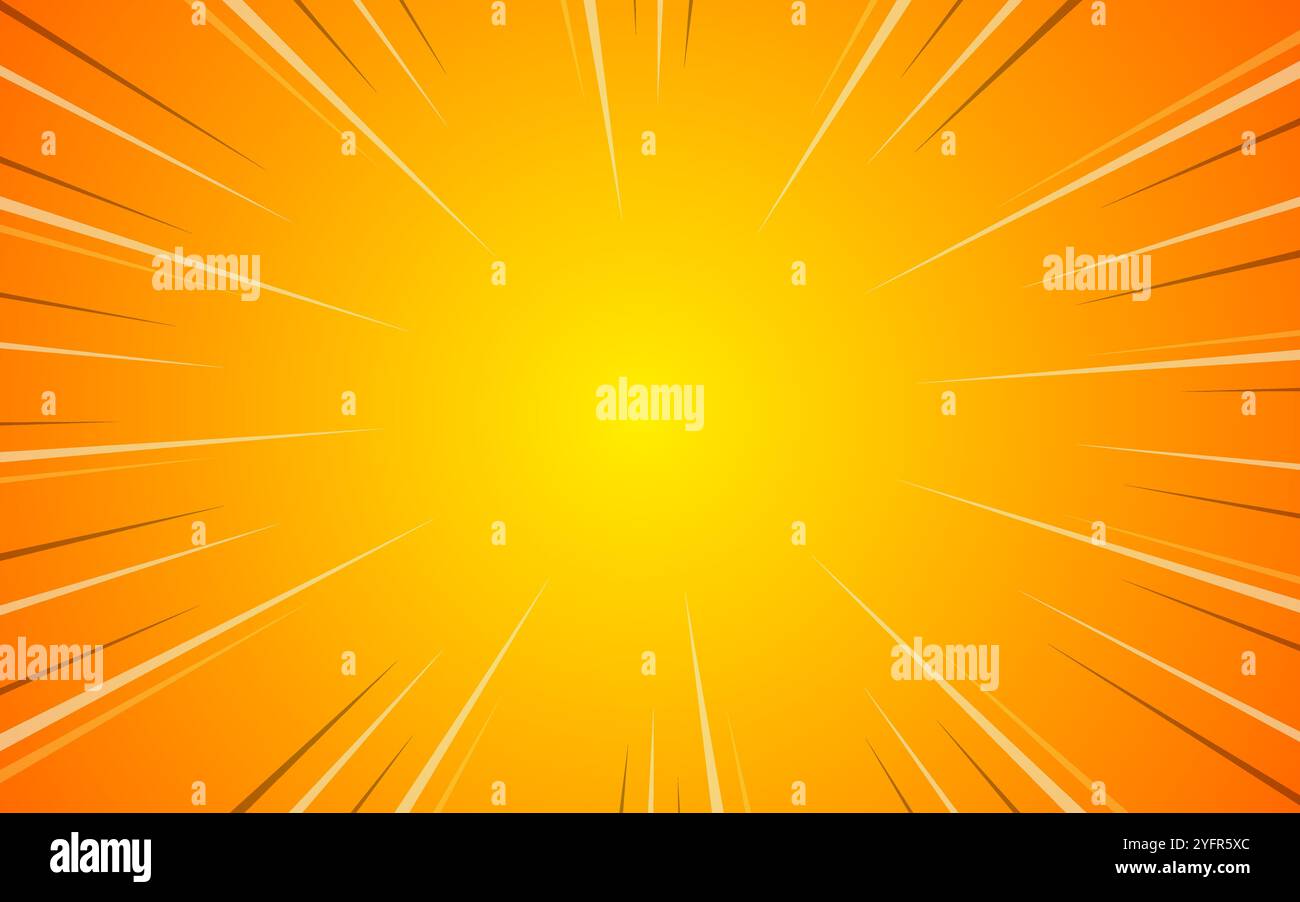 Comic retro background with halftones. Vector illustration in retro pop ...