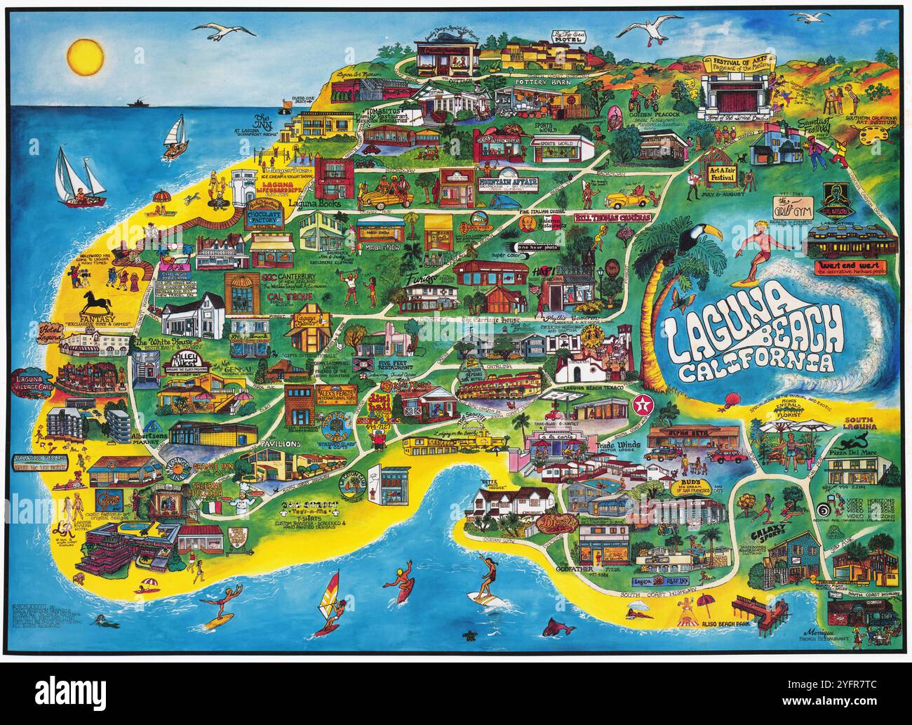 Pictorial map hi-res stock photography and images - Alamy