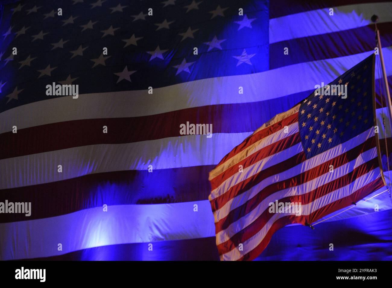 American election 2012 flags hi-res stock photography and images - Alamy