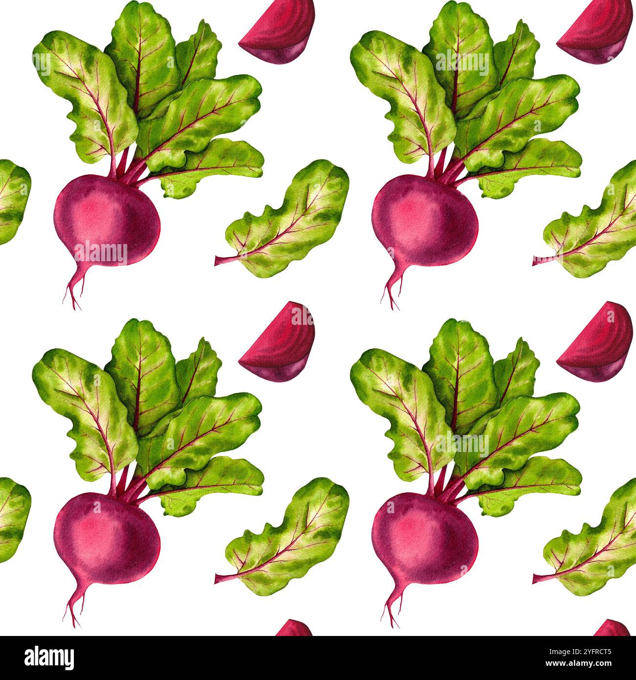 Watercolor greenery seamless pattern hi-res stock photography and ...