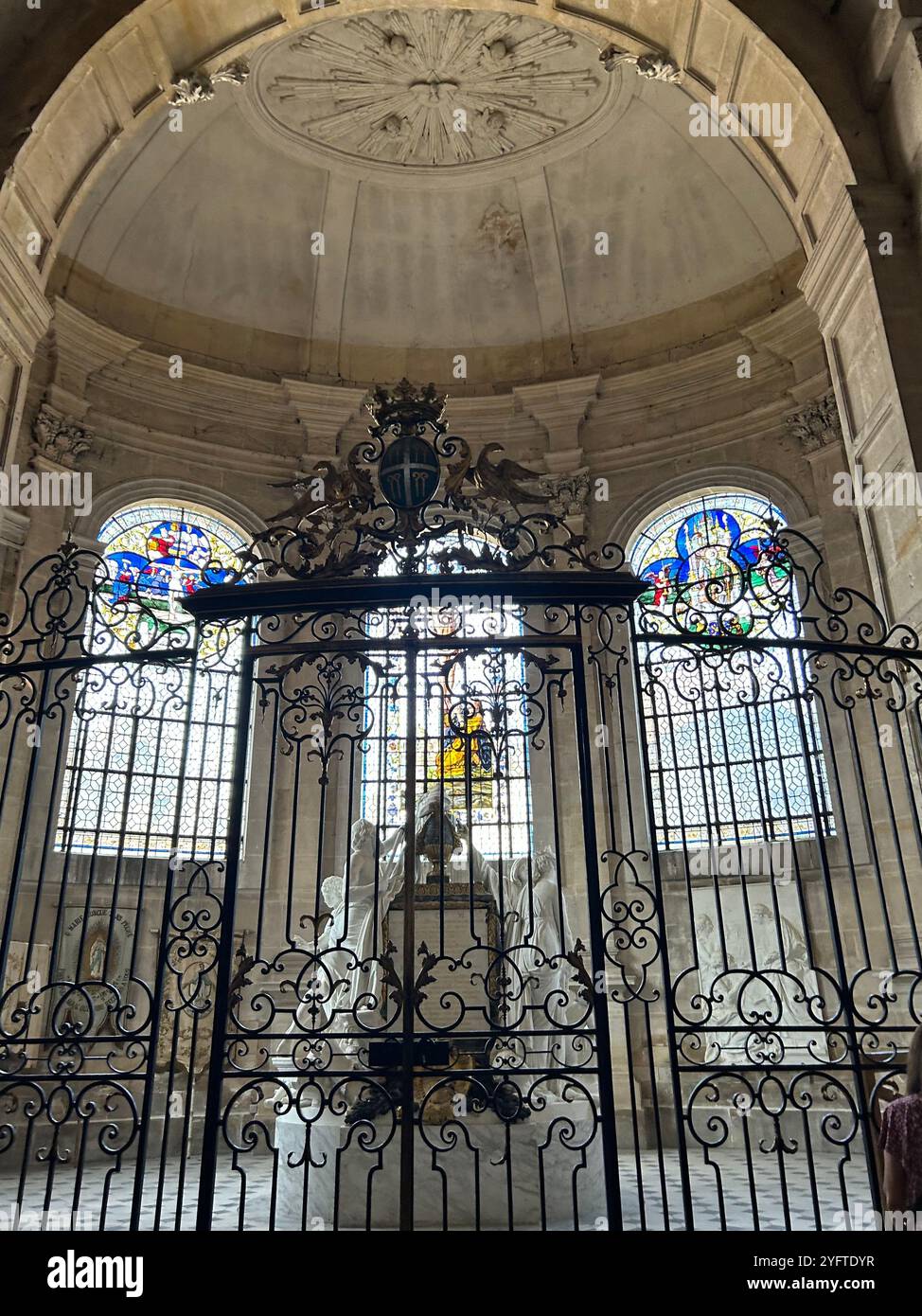 The Tomb of Louis, Dauphin of France and Marie-Josèphe of Saxony - Sens Cathedral - Smartphone Captured Stock Image