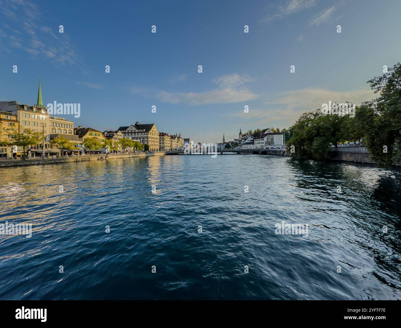 Beautiful aerial footage of the city of Zurich in Switzerland - the ...