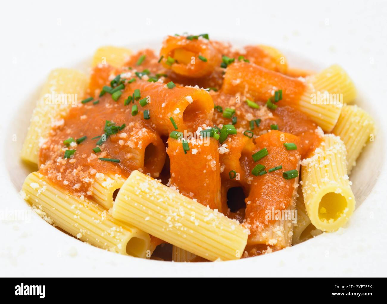 Pastene Rigatoni Dish rigatoni pasta vegetable hi-res stock photography and images - Alamy