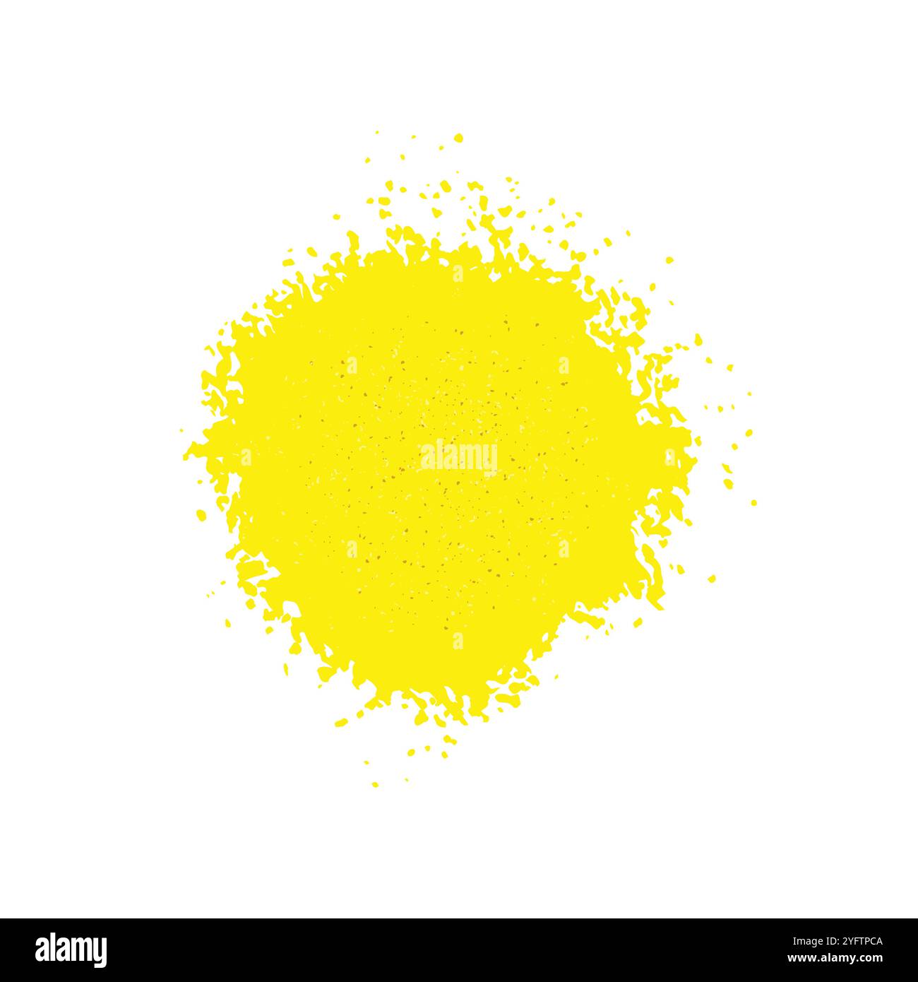 Hand drawn yellow crayon powder explosion Stock Vector Image & Art - Alamy