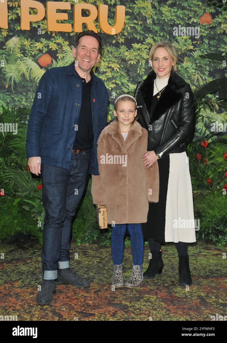 Ben Miller and family at the 