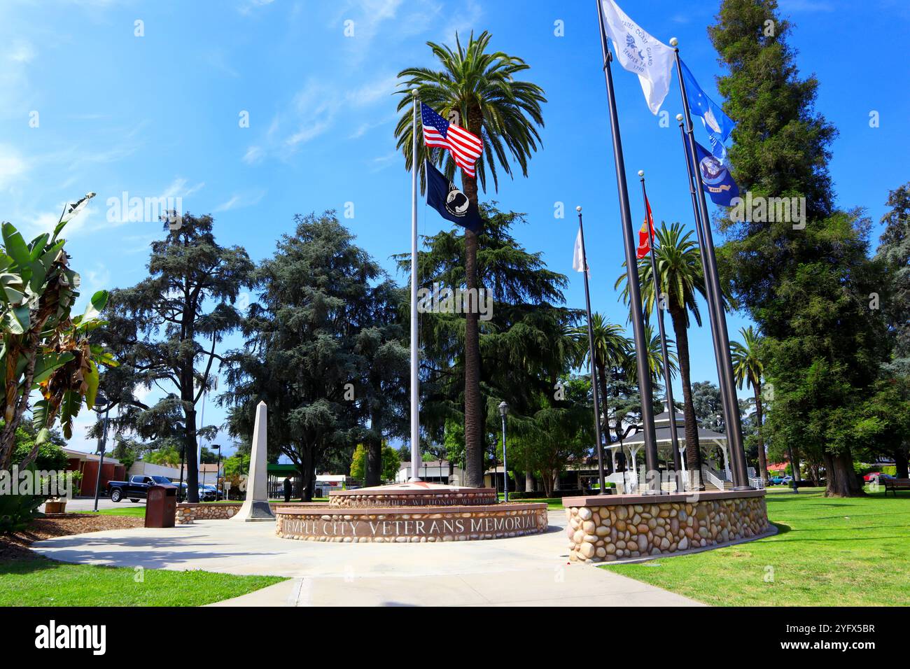Temple City (LA County) California: Temple City Veterans Memorial