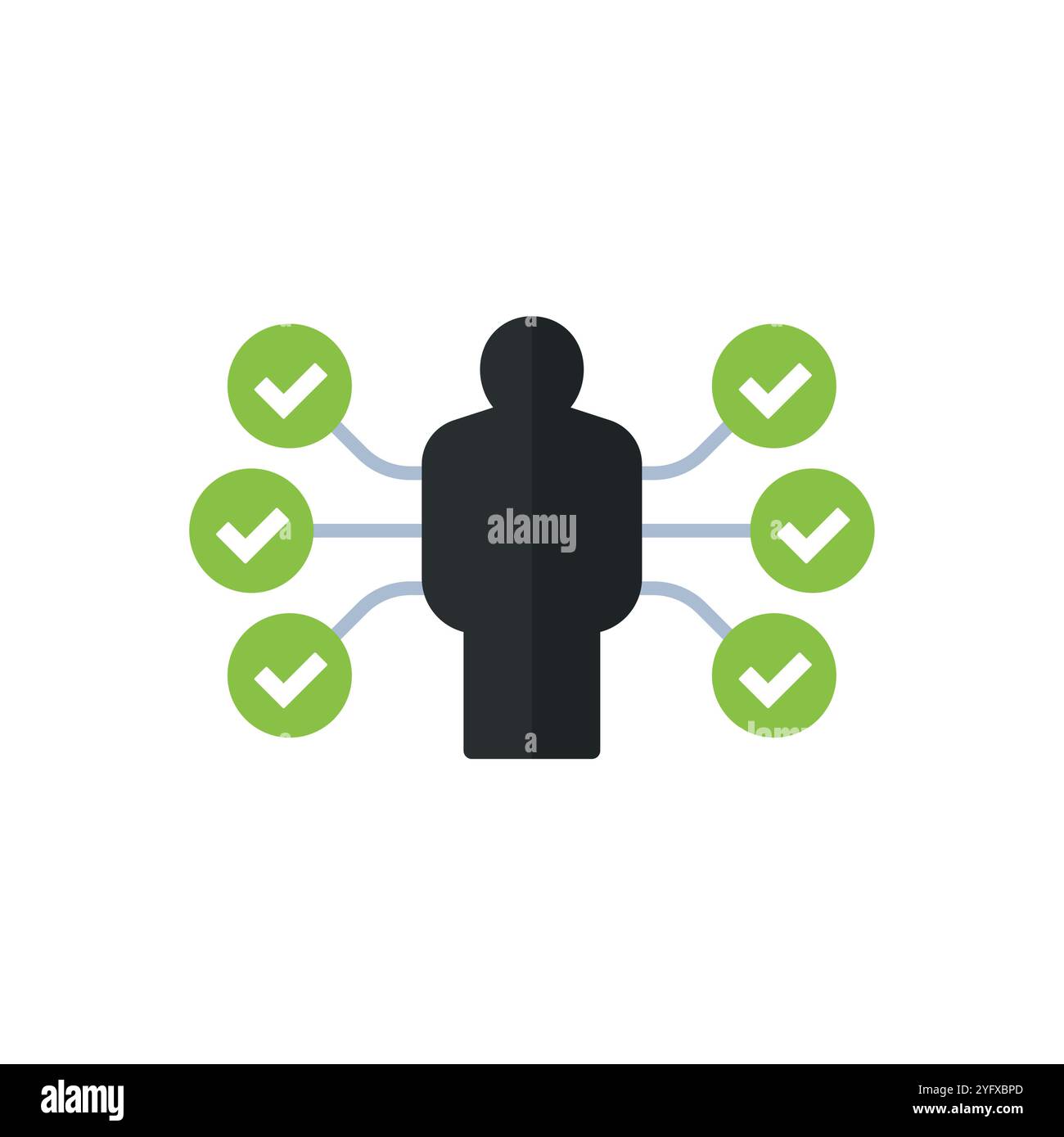 skills, capability icon on white, flat design Stock Vector Image & Art ...