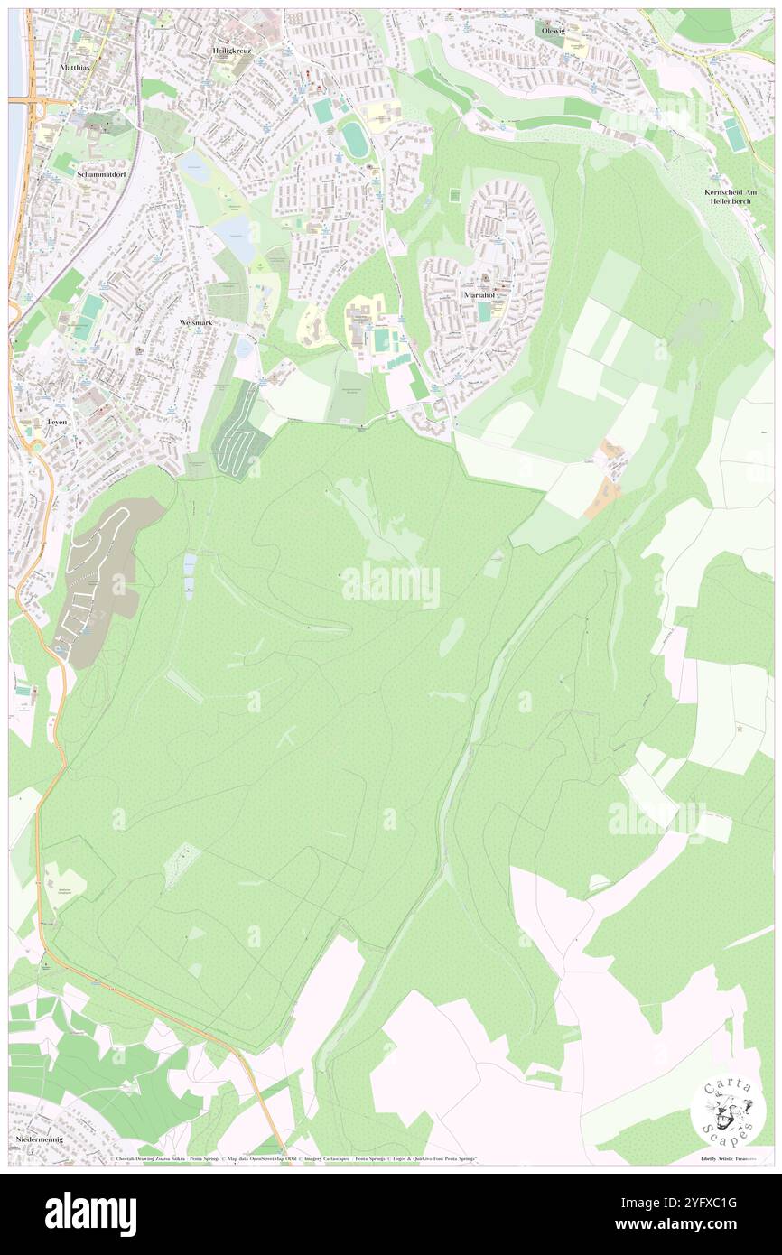 Mariahof, DE, Germany, Rheinland-Pfalz, N 49 43' 34'', N 6 39' 19'', map, Cartascapes Map published in 2024. Explore Cartascapes, a map revealing Earth's diverse landscapes, cultures, and ecosystems. Journey through time and space, discovering the interconnectedness of our planet's past, present, and future. Stock Photo