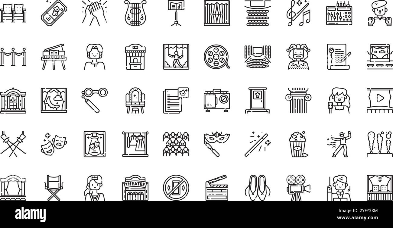 Pantomime puppet Stock Vector Images - Alamy