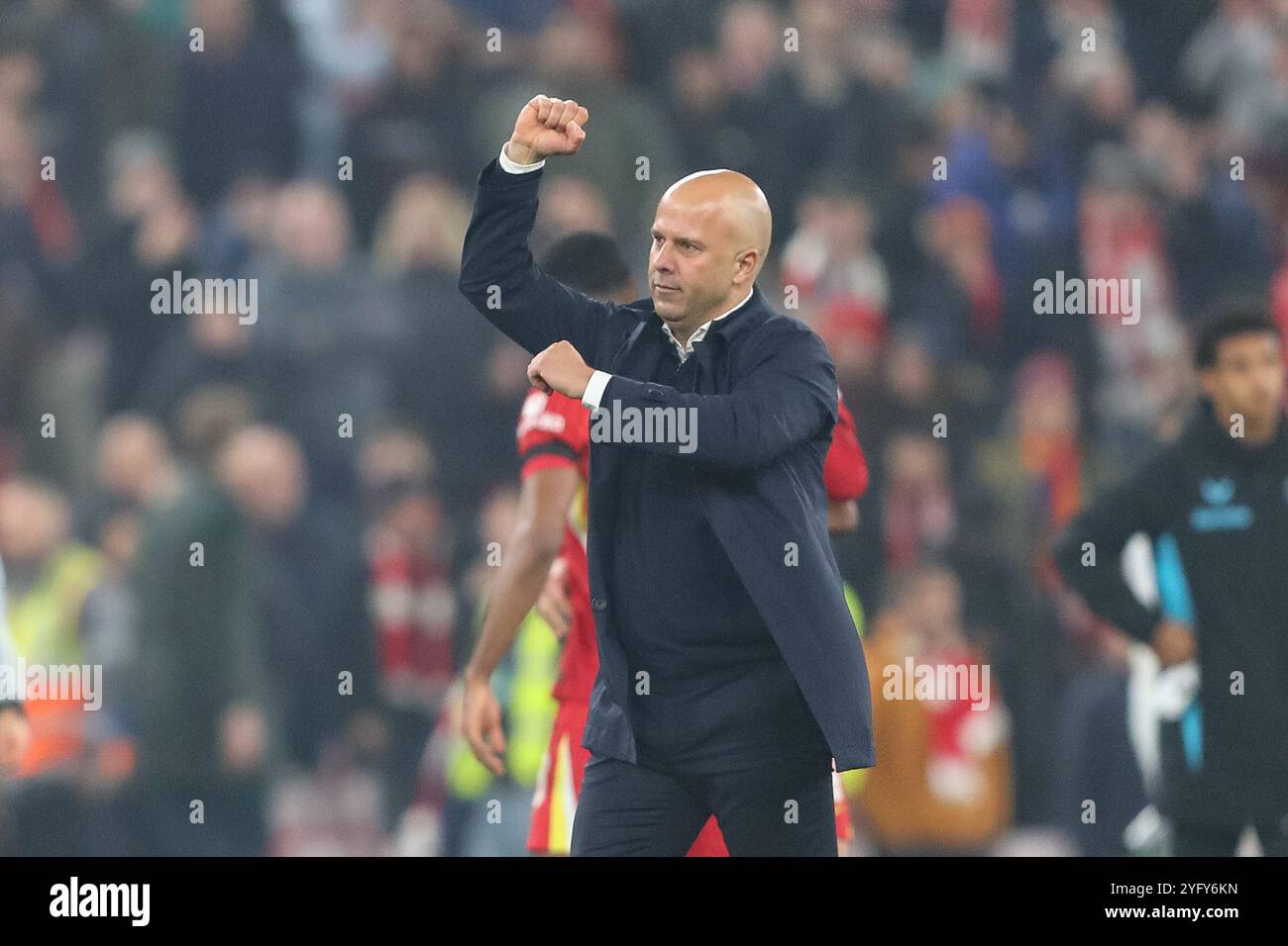 Arne slot celebrates 2024 hi-res stock photography and images - Alamy