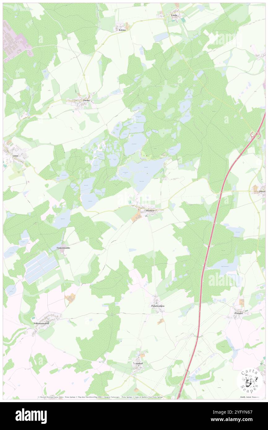 Neudeck, DE, Germany, Thuringia, N 50 38' 27'', N 11 46' 1'', map, Cartascapes Map published in 2024. Explore Cartascapes, a map revealing Earth's diverse landscapes, cultures, and ecosystems. Journey through time and space, discovering the interconnectedness of our planet's past, present, and future. Stock Photo