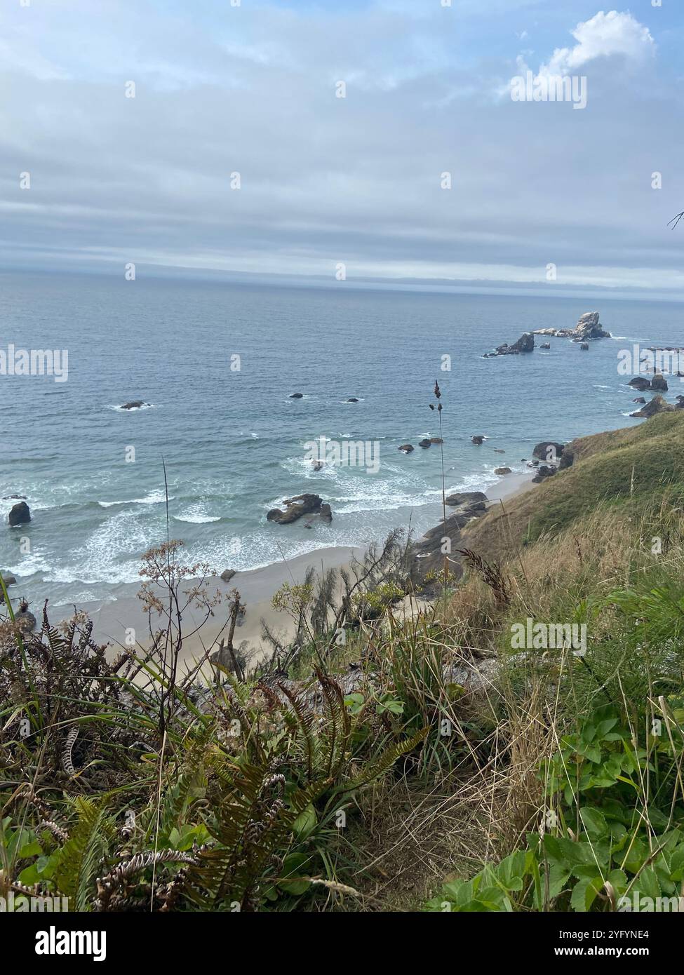 Cannon beach - Smartphone Captured Stock Image