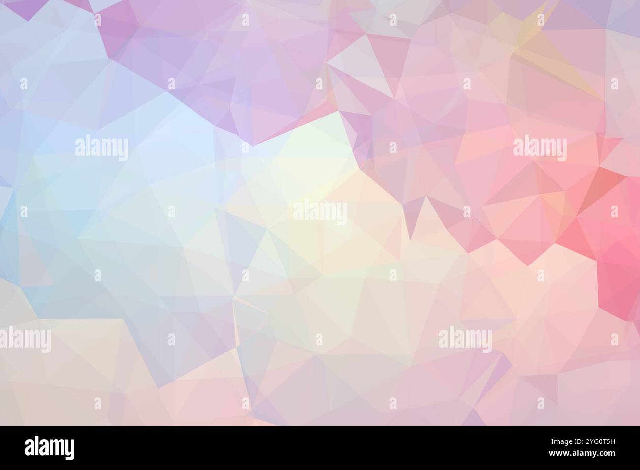 Abstract digital background with colorful polygons pattern, 3d ...