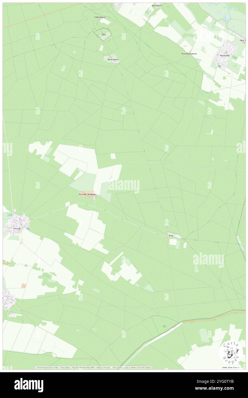 Gartower Forst, DE, Germany, Lower Saxony, N 52 58' 21'', N 11 26' 45'', map, Cartascapes Map published in 2024. Explore Cartascapes, a map revealing Earth's diverse landscapes, cultures, and ecosystems. Journey through time and space, discovering the interconnectedness of our planet's past, present, and future. Stock Photo