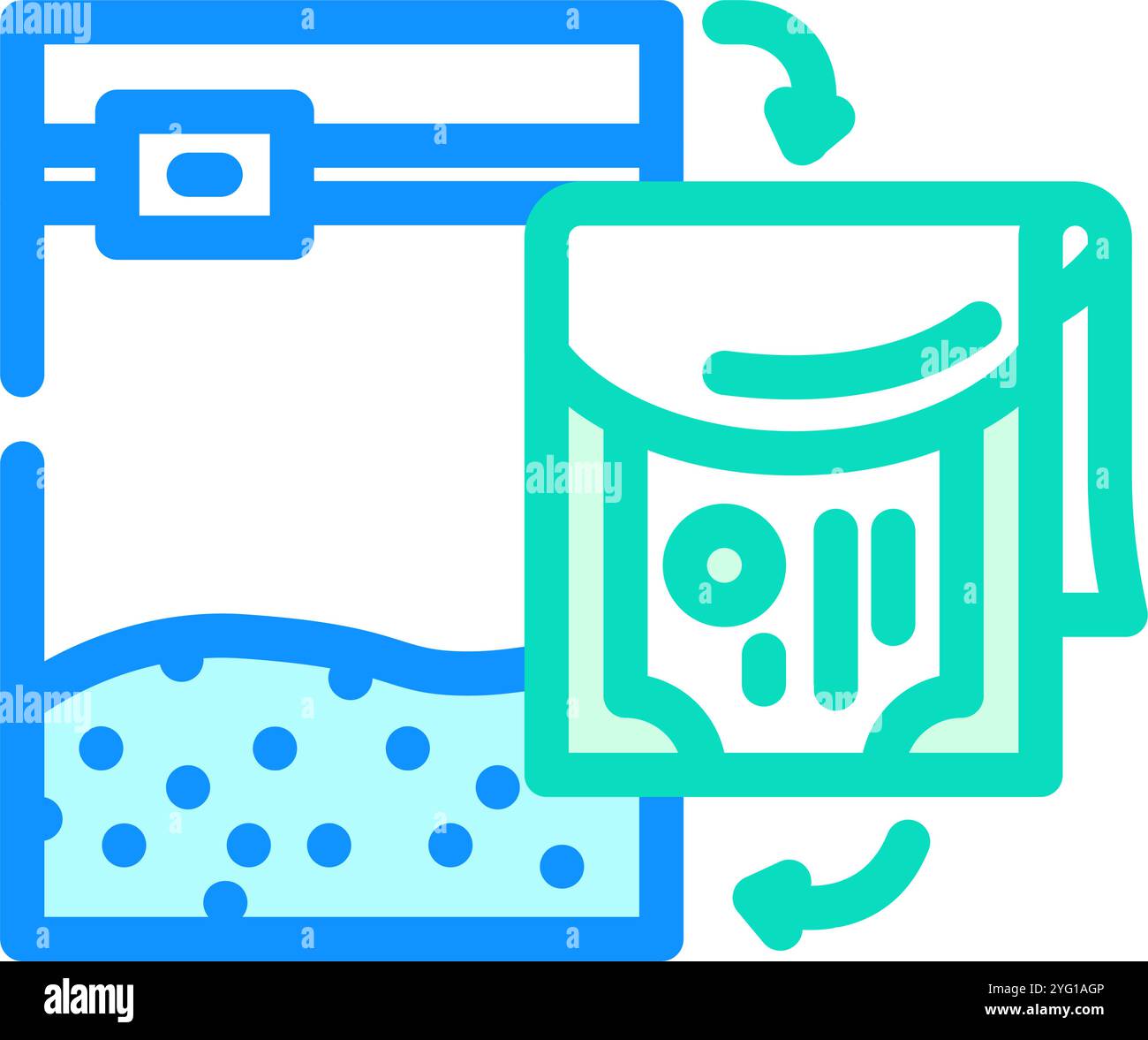 drug trafficking crime color icon vector illustration Stock Vector