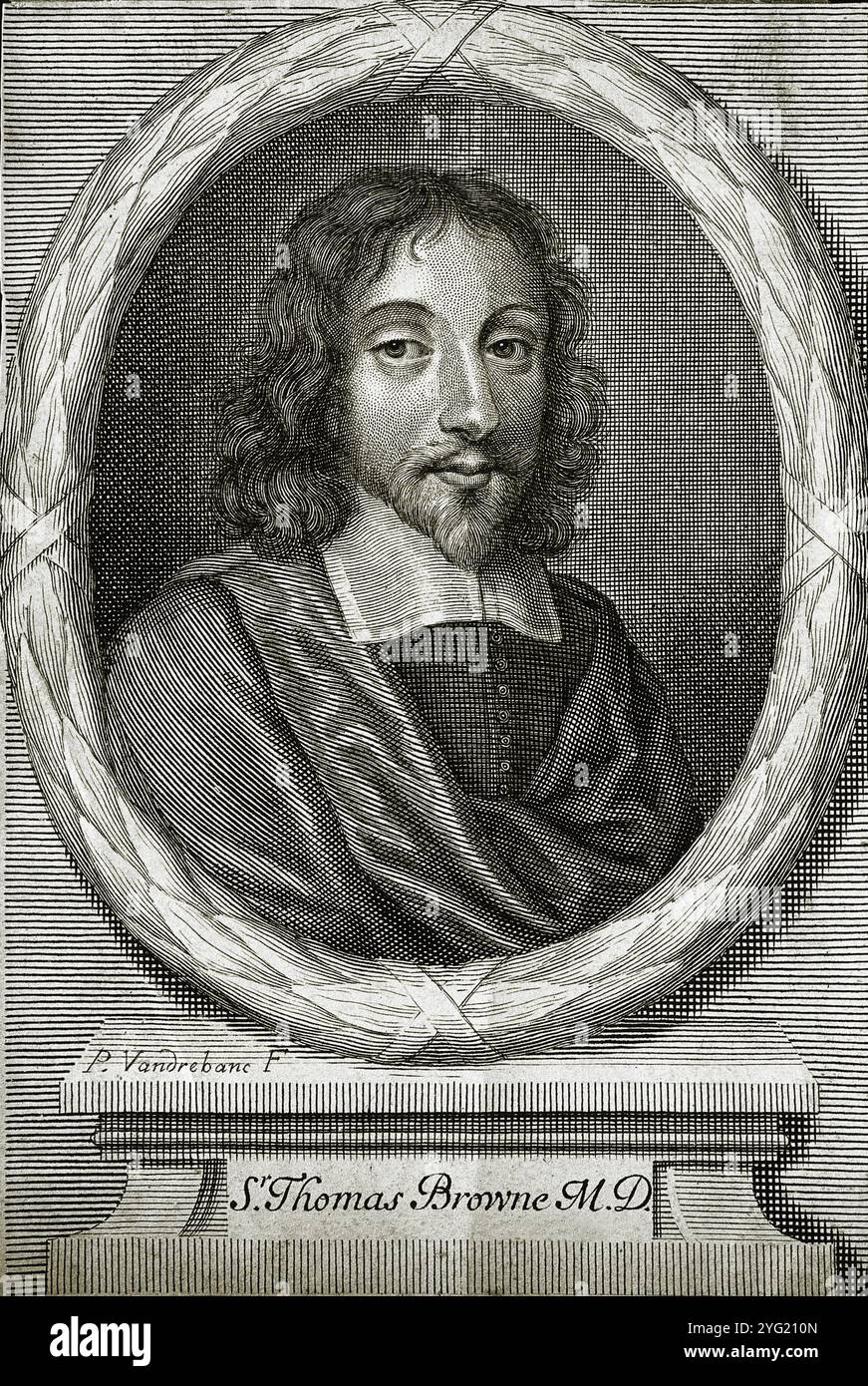 Thomas Browne, English polymath Stock Photo - Alamy