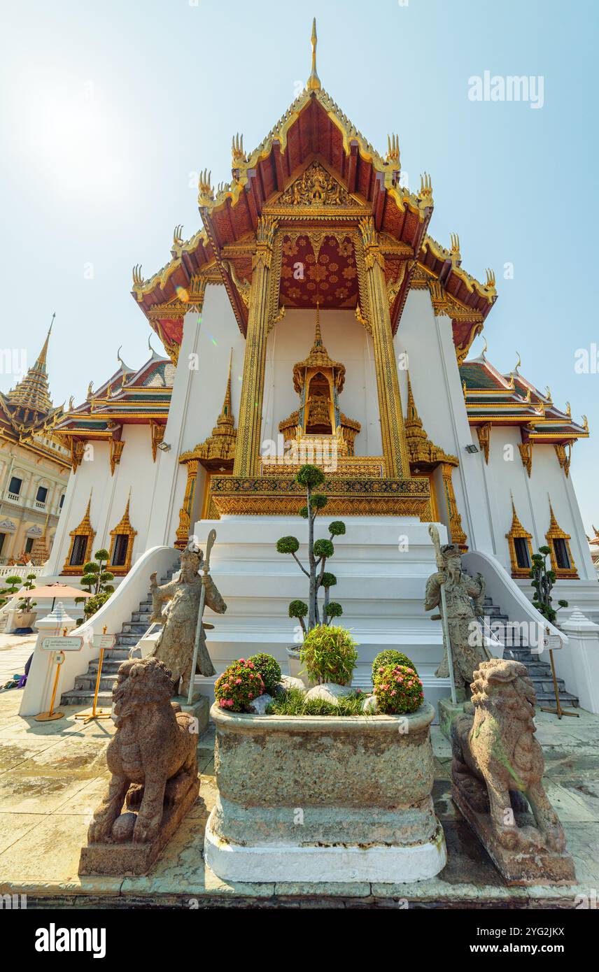 Awesome view of the Grand Palace in Bangkok, Thailand Stock Photo - Alamy