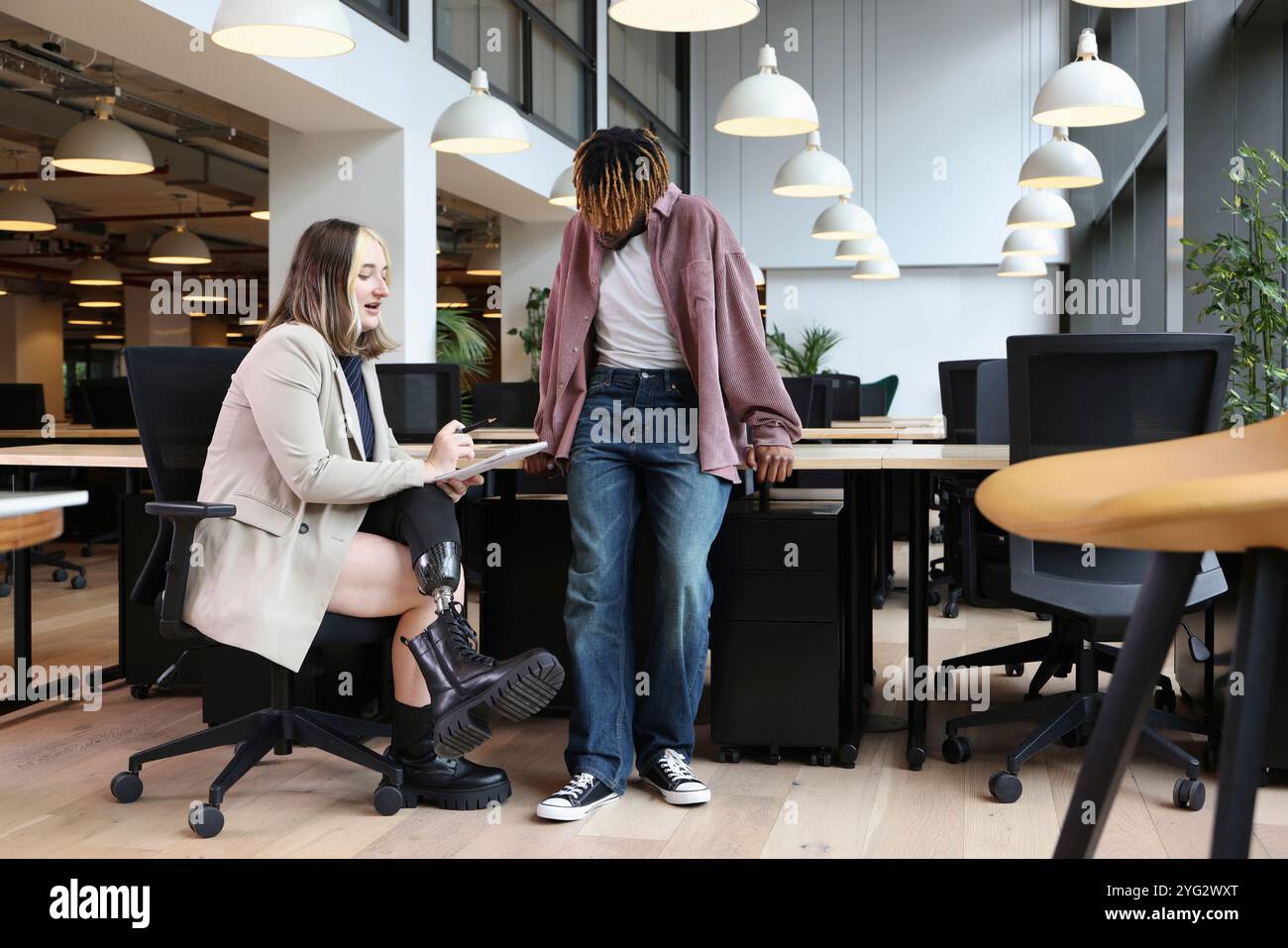 Three multiracial business people hi-res stock photography and images ...