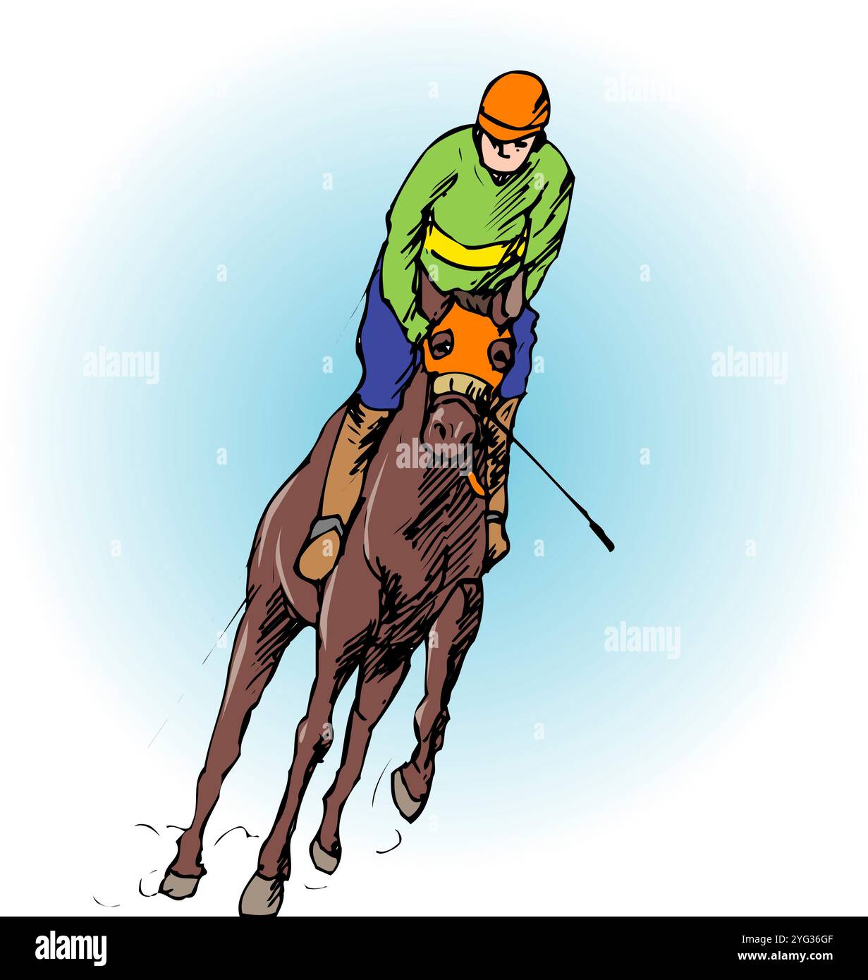 Equestrian racing Cut Out Stock Images Pictures Alamy