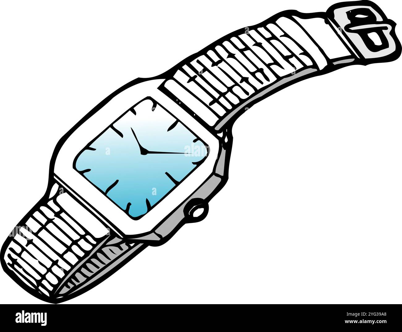 Wristwatch. Stock Photo