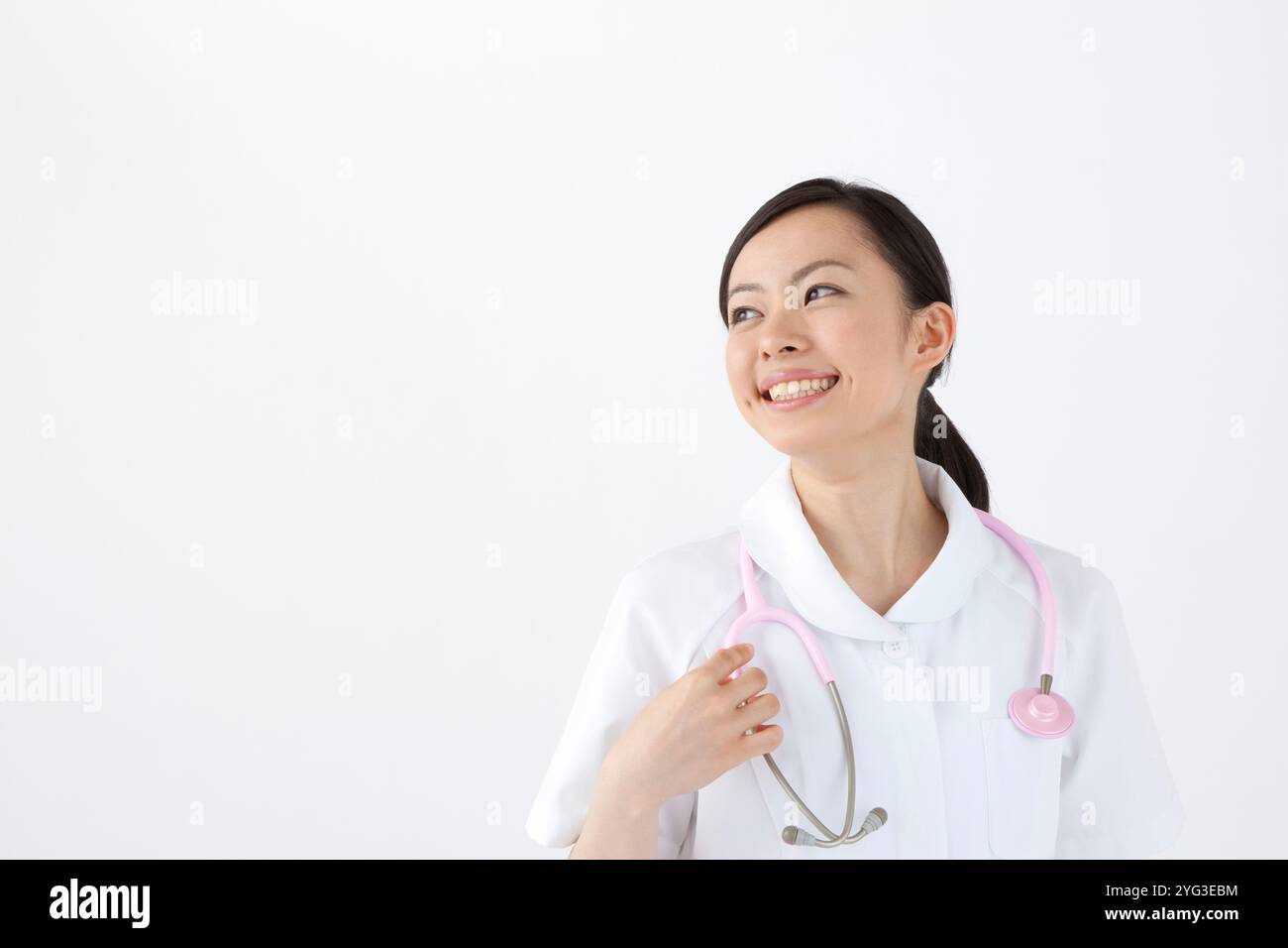 Smiling female nurse dream hi-res stock photography and images - Alamy