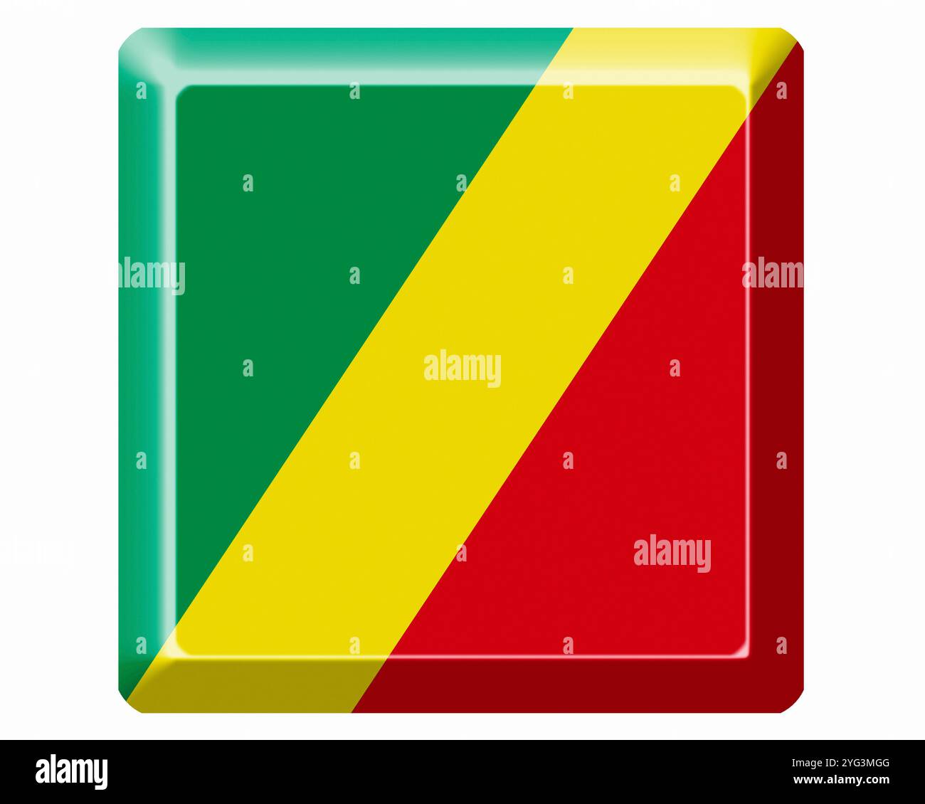 Flag of the Republic of Congo Stock Photo - Alamy