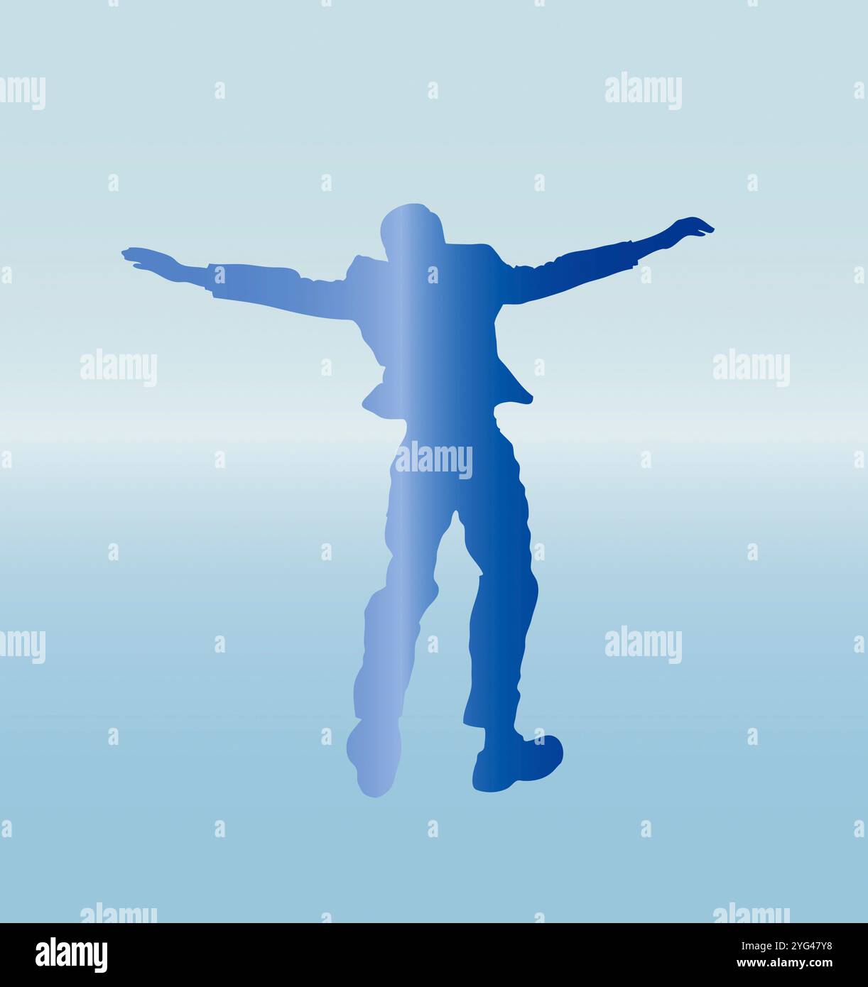 Businessman silhouette hi-res stock photography and images - Alamy
