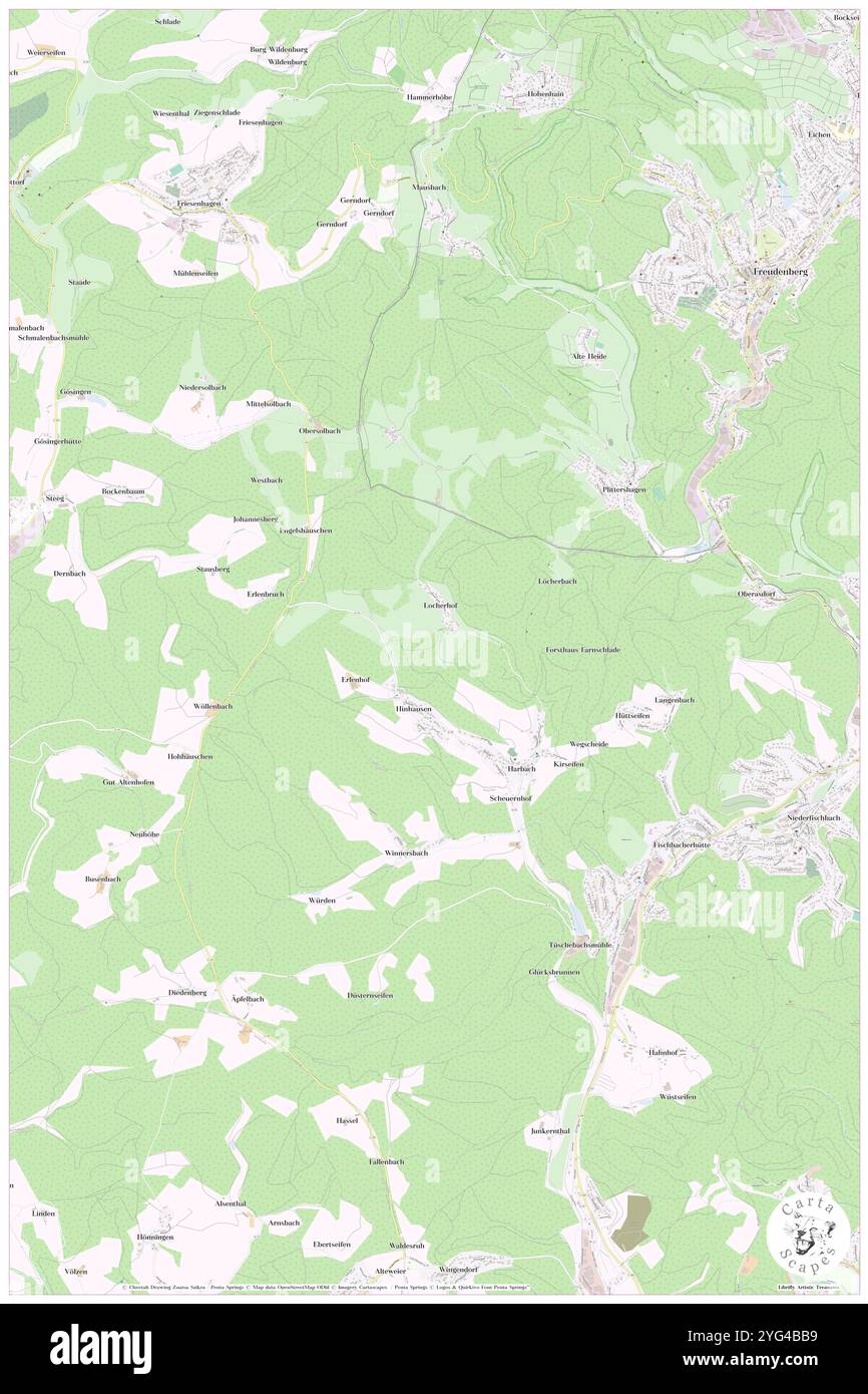 Harbach, DE, Germany, Rheinland-Pfalz, N 50 51' 45'', N 7 50' 46'', map, Cartascapes Map published in 2024. Explore Cartascapes, a map revealing Earth's diverse landscapes, cultures, and ecosystems. Journey through time and space, discovering the interconnectedness of our planet's past, present, and future. Stock Photo