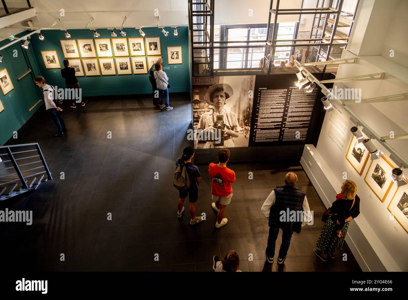 pic-shows-nice-france-october-2024-vivian-maier-exhibition-the-museum