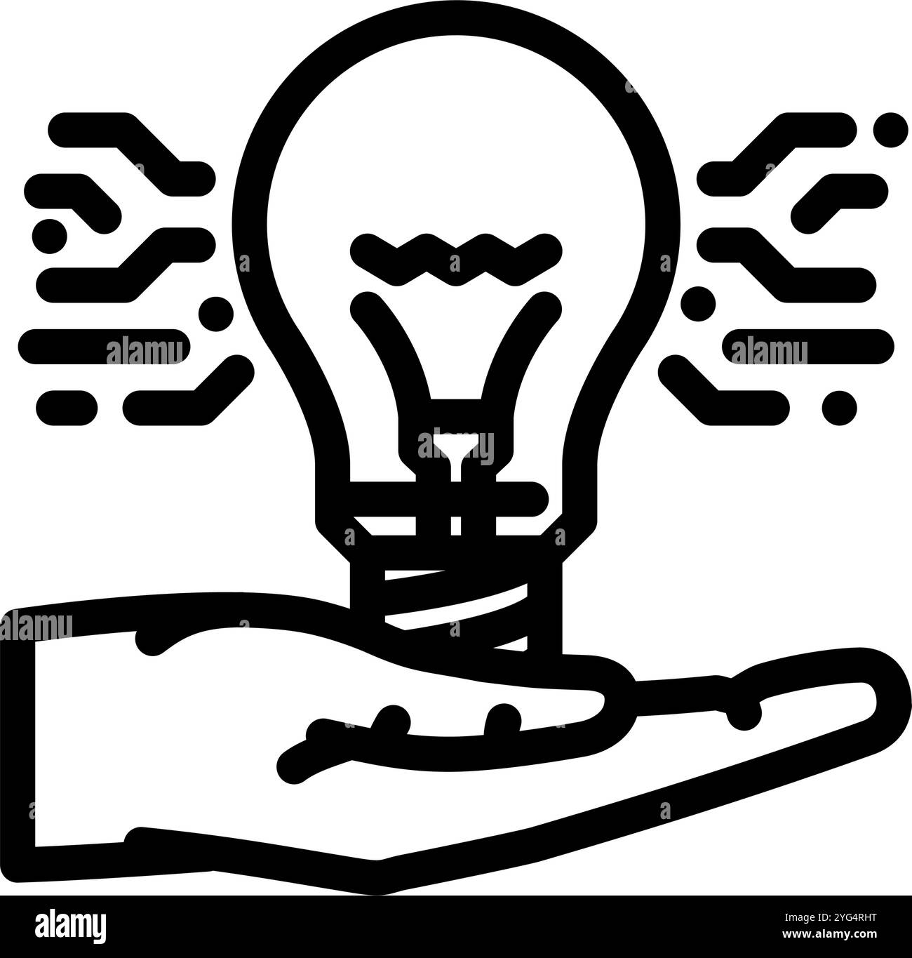 innovation success life line icon vector illustration Stock Vector ...